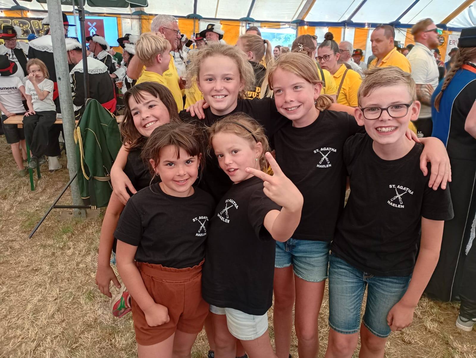 Kinderen schutterij OLS